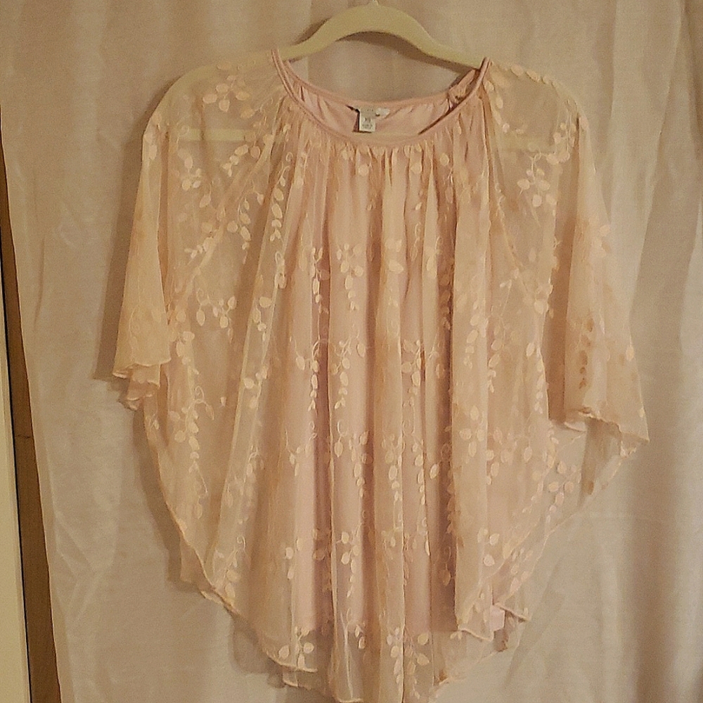 WOMEN'S  Pink LaceTop